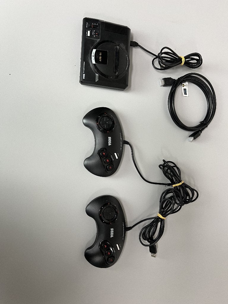 Sega mega drive mini, Ophalen, Met games, Mega Drive, Met 2 controllers