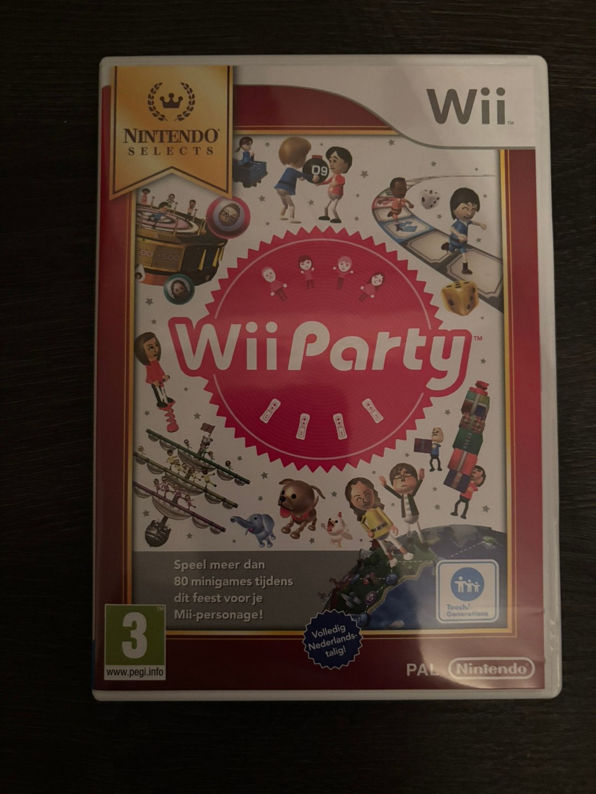 Wii party krasvrij compleet met handleiding, Eén computer, Ophalen of Verzenden, Zo goed als nieuw, Platform