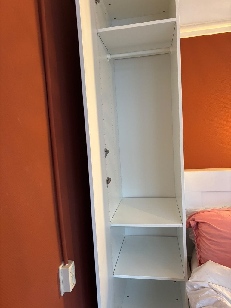 IKEA PAX Kast - 50x58x236 cm (wit), Ophalen, Gebruikt, 200 cm of meer, 50 tot 100 cm