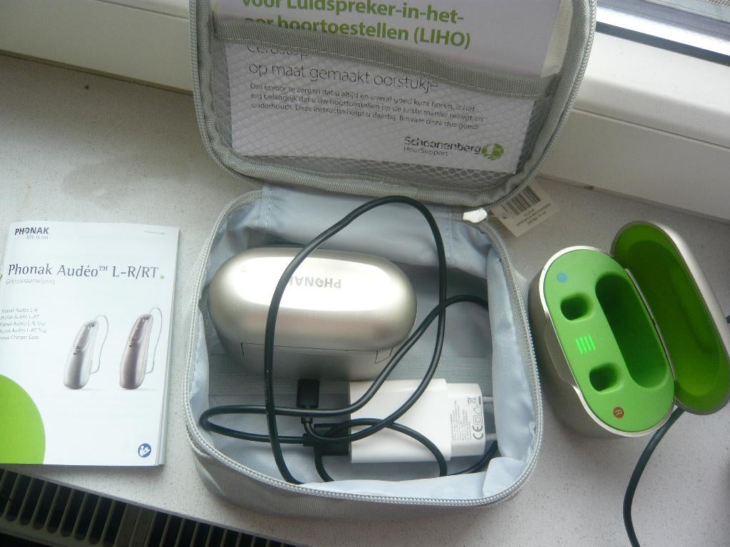 Phonak opladers en TV connector, Diversen, Ophalen of Verzenden, Zo goed als nieuw