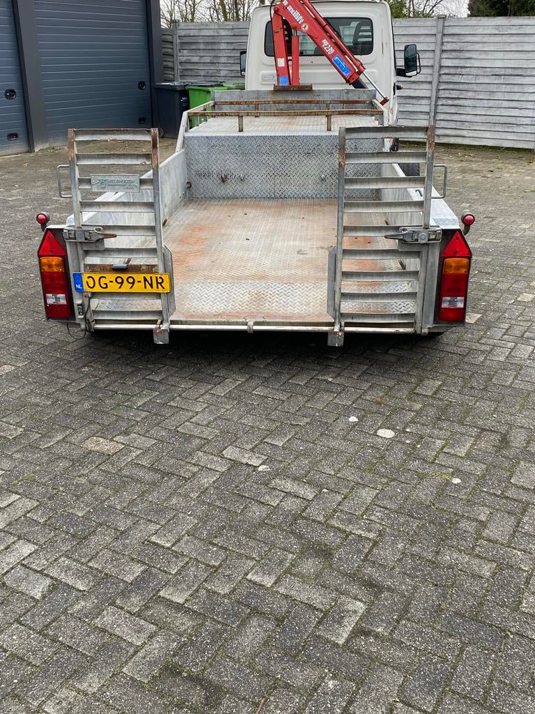 Veldhuizen P29-2 Kuipdieplader - Robuuste en Betrouwbare Opl, Auto diversen, Aanhangers en Bagagewagens, Ophalen, Gebruikt
