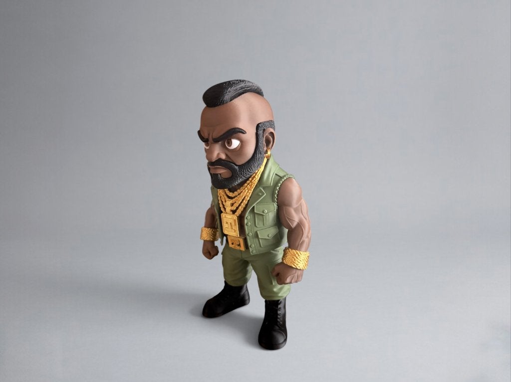 B.A. Baracus – The A‑Team Powerhouse Figurine – 30 cm, Ophalen of Verzenden, Nieuw, Mens