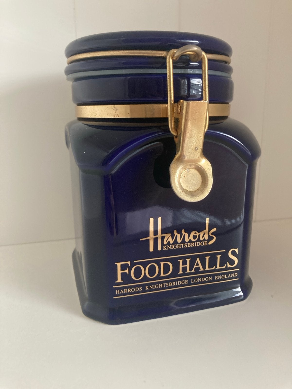 Harrods Knightsbridge Food Halls voorraadpot, Verzenden, Zo goed als nieuw