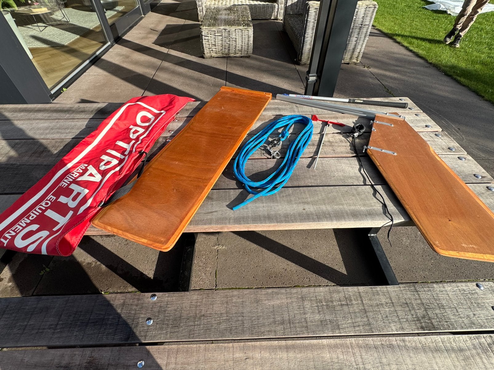 Optimist onderdelen set, Watersport en Boten, Ophalen, Zo goed als nieuw, Overige typen