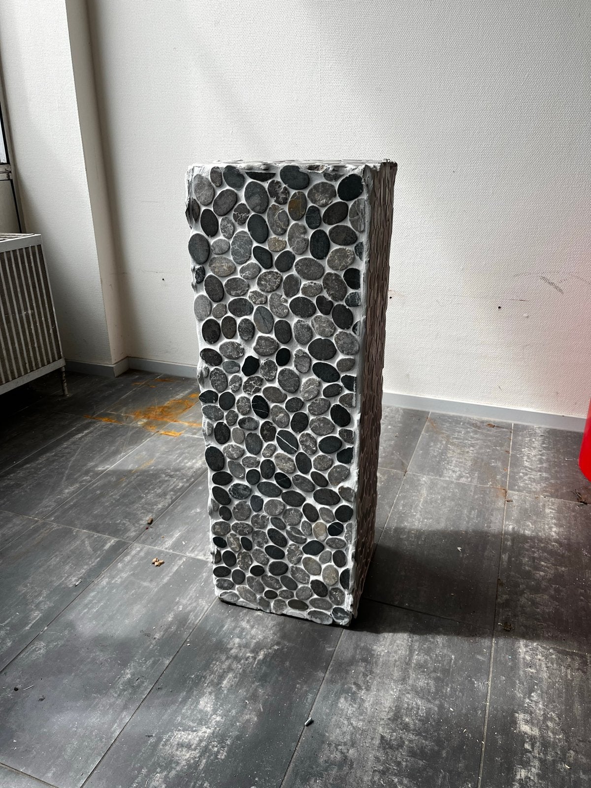 Stenen sokkels/ presentatie zuilen- Uniek Design, Ophalen, Zo goed als nieuw