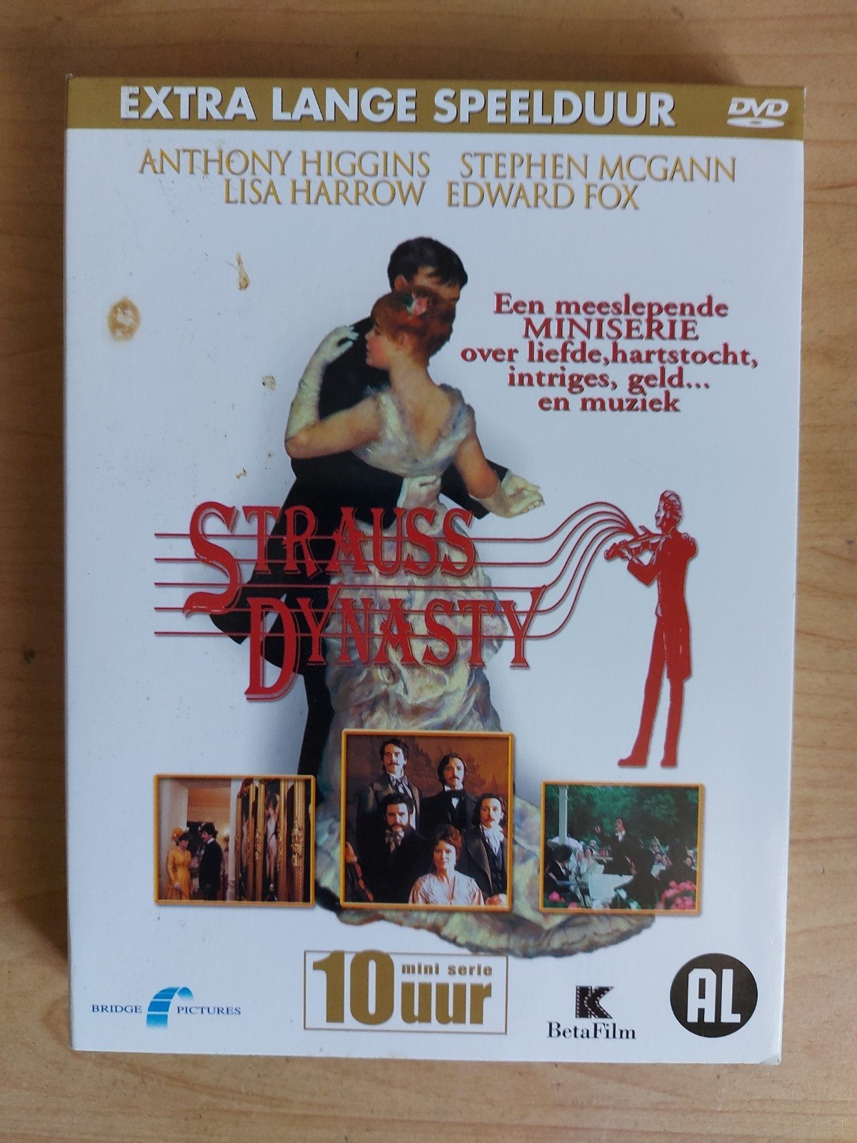 Strauss Dynasty - Minieserie 3-DVD, Cd's en Dvd's, Dvd's | Tv en Series, Alle leeftijden, Ophalen of Verzenden, Zo goed als nieuw
