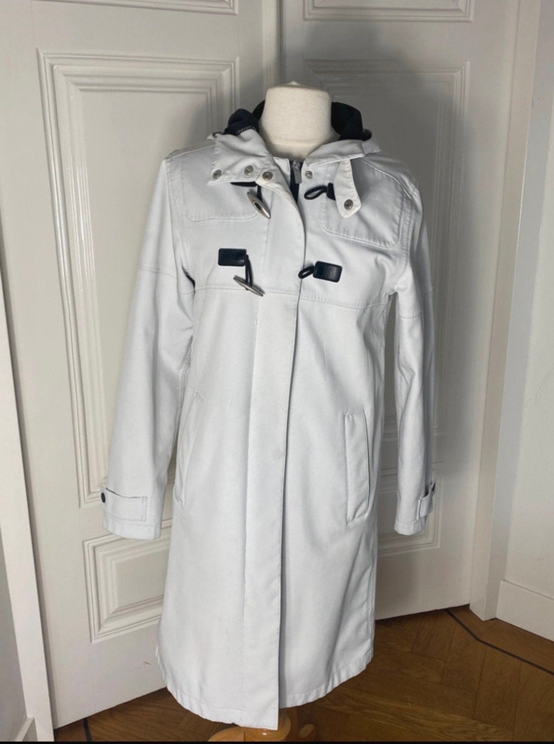 Ilse Jacobsen softshell regenjas maat 36 (past ook 38), Ophalen of Verzenden, Gedragen, Maat 36 (S), Wit