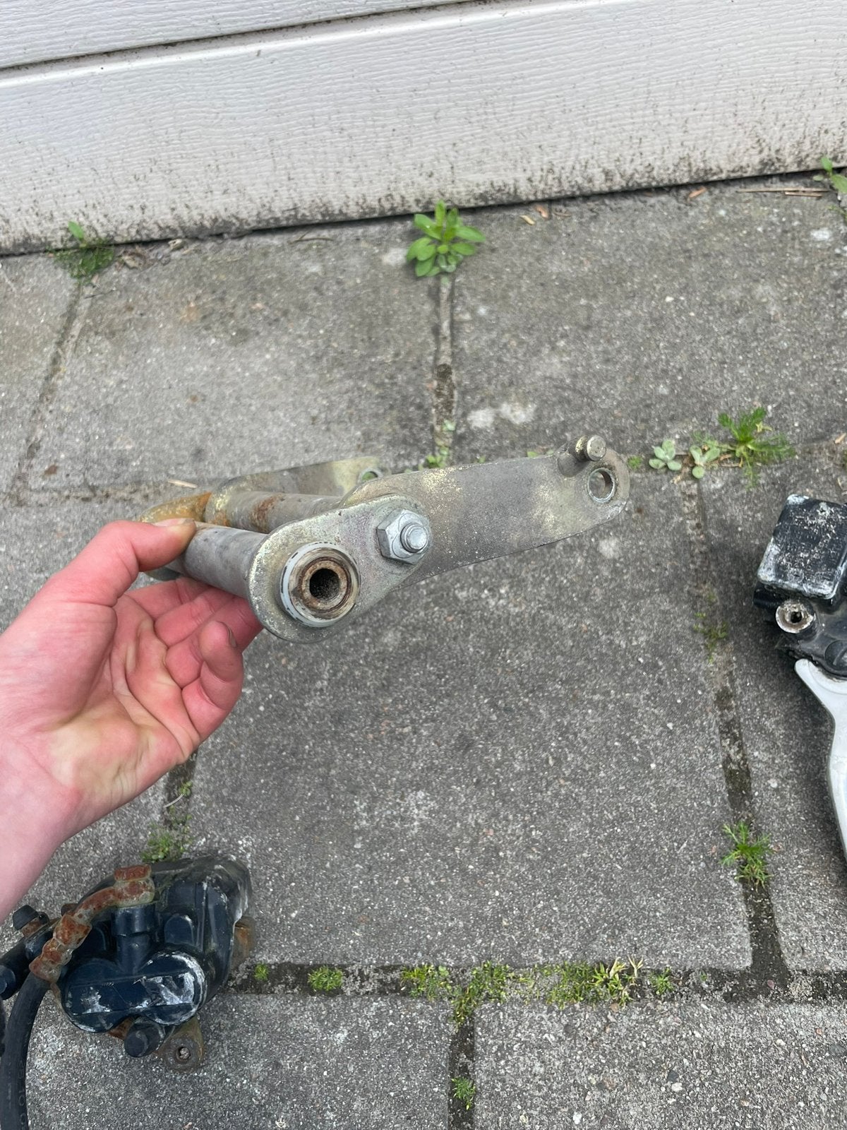 Piaggio/ gilera 125-180 2t subframe, Ophalen of Verzenden, Zo goed als nieuw, Blok
