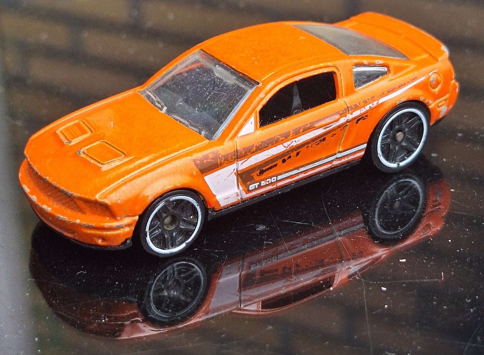 Hotwheels ford mustang, Hobby en Vrije tijd, Ophalen of Verzenden, Gebruikt, Auto