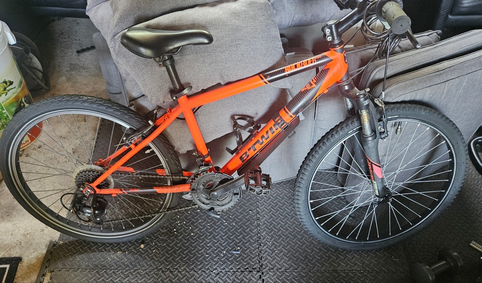 Rock rider mountainbike (Voorband lek)., Gebruikt, Hardtail, Heren, Schijfrem
