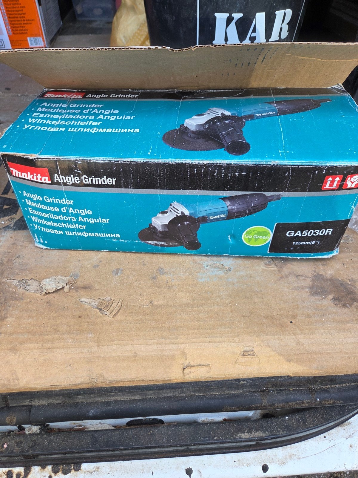 Makita Haakse Slijper GA5030R - Zo goed als nieuw, Ophalen of Verzenden, Zo goed als nieuw, Minder dan 700 watt, Haakse handslijpmachine