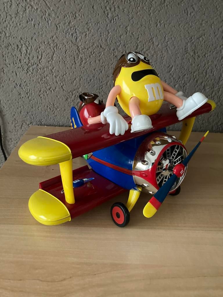 M&M Vliegtuig Dispenser Z.g.a.n, Ophalen, Zo goed als nieuw