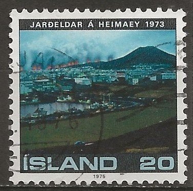 IJsland, Postzegels en Munten, Ophalen of Verzenden, IJsland, Gestempeld