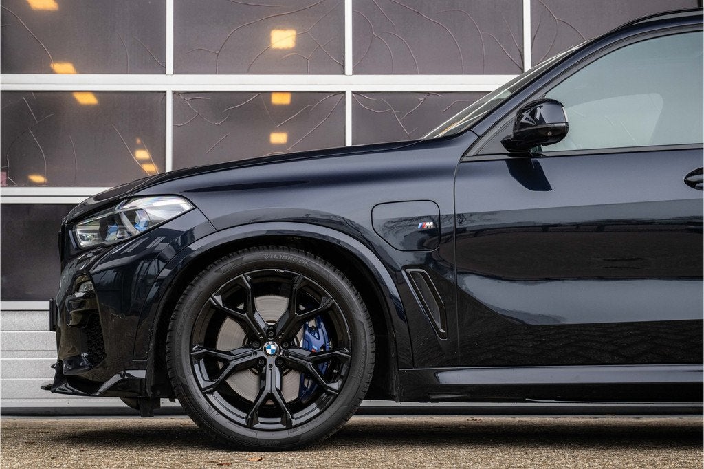 BMW X5 xDrive45e M Sport, 4 wiel Besturing, Pano, Acc, Stoel, Auto's, BMW, Automaat, Gebruikt, 394 pk, Zwart