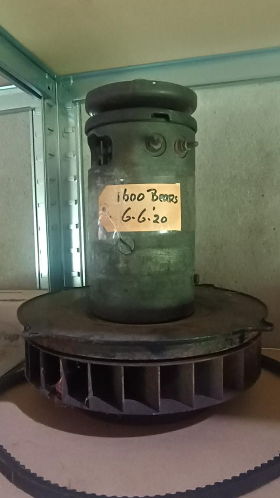 VW kever dynamo met ventilator - Oldtimer onderdele, Auto-onderdelen, Ophalen of Verzenden, Gebruikt, Oldtimer onderdelen