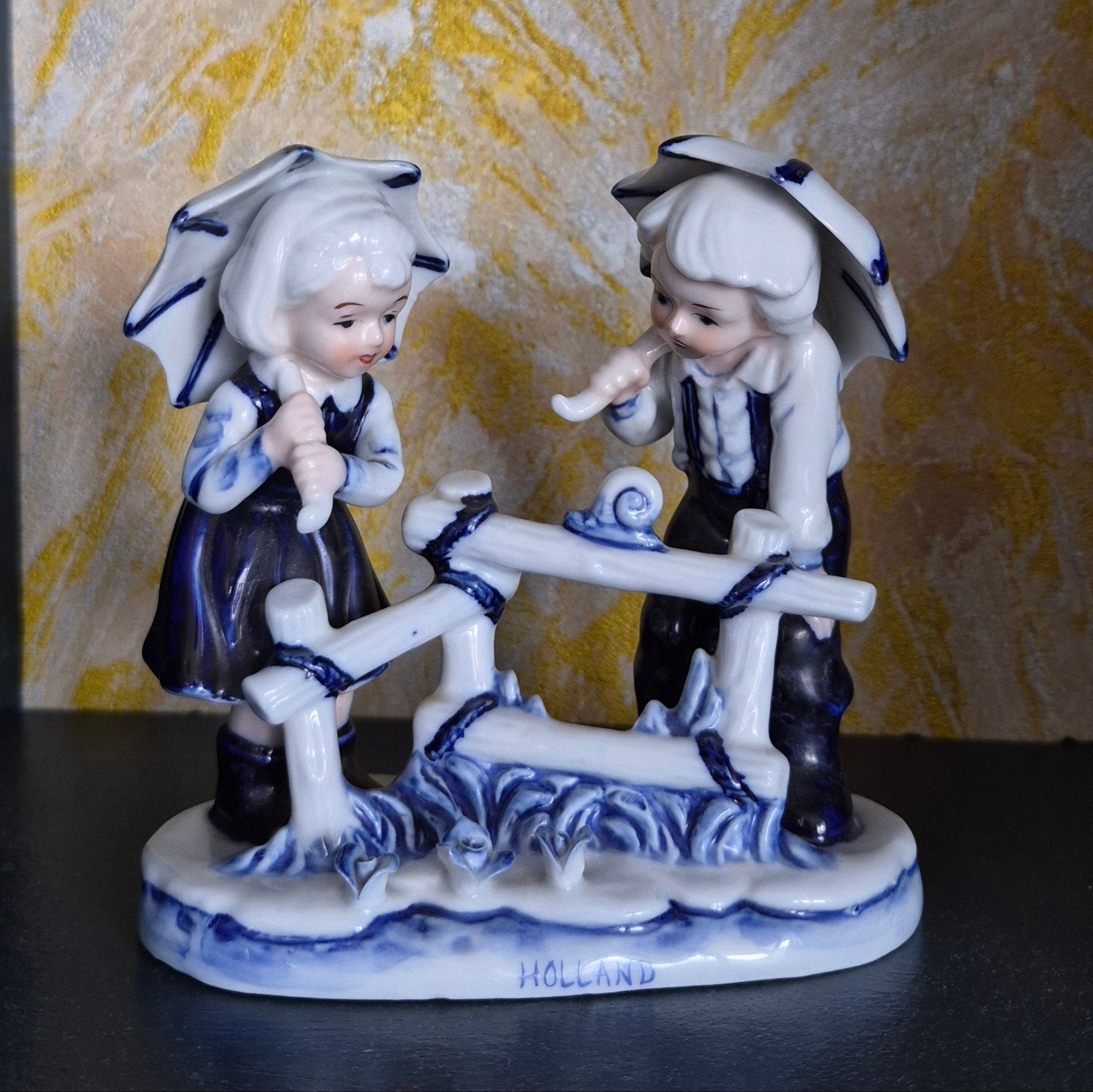 Delfts blauw 'paraplu', Ophalen of Verzenden, Zo goed als nieuw, Overige typen