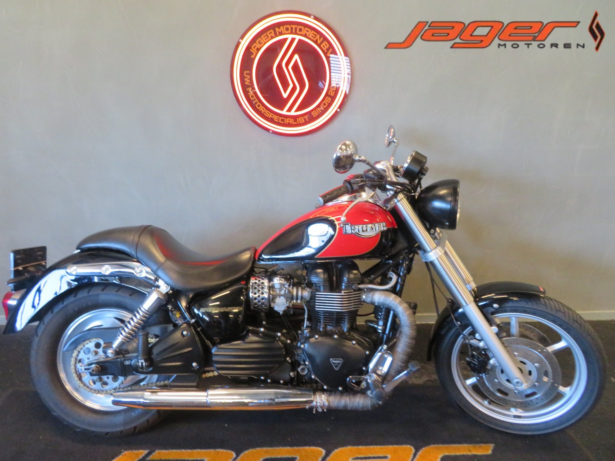 Triumph SPEEDMASTER IN TOPSTAAT! (bj 2004), Bedrijf, Chopper