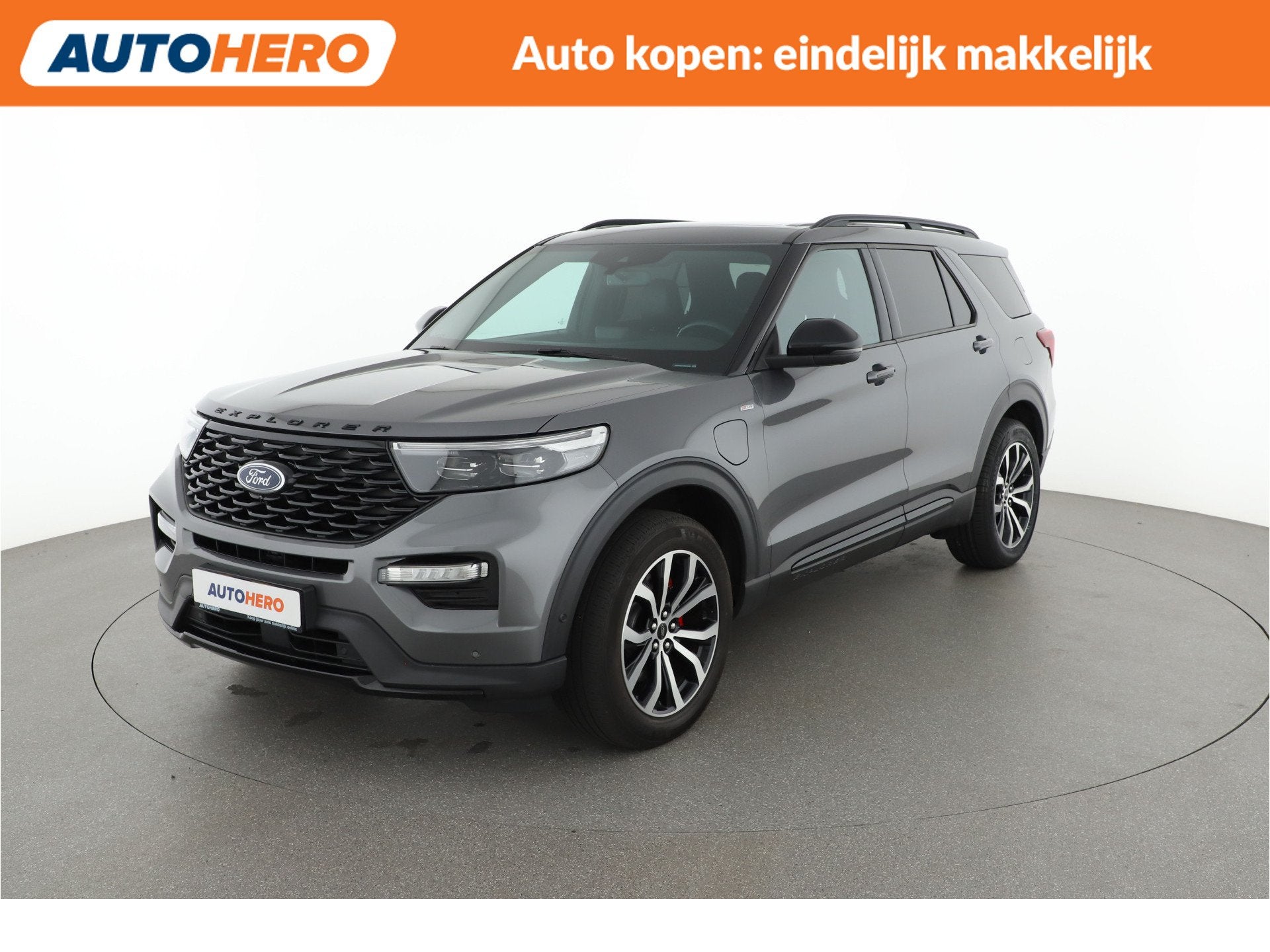 Ford Explorer 3.0 V6 EcoBoost PHEV ST-Line WC88868, Automaat, Met garantie (alle), 2441 kg, Leder
