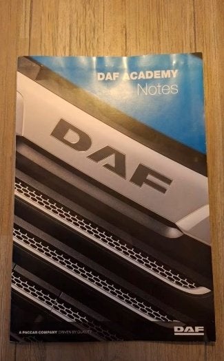 Notitieblok DAF Academy (gebruikt), Ophalen of Verzenden, Gebruikt, A4