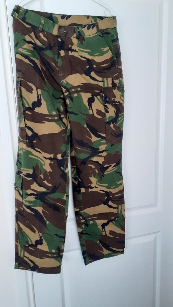 Heren leger camouflage broek, Ophalen of Verzenden, Nieuw, Maat 52/54 (L), Groen