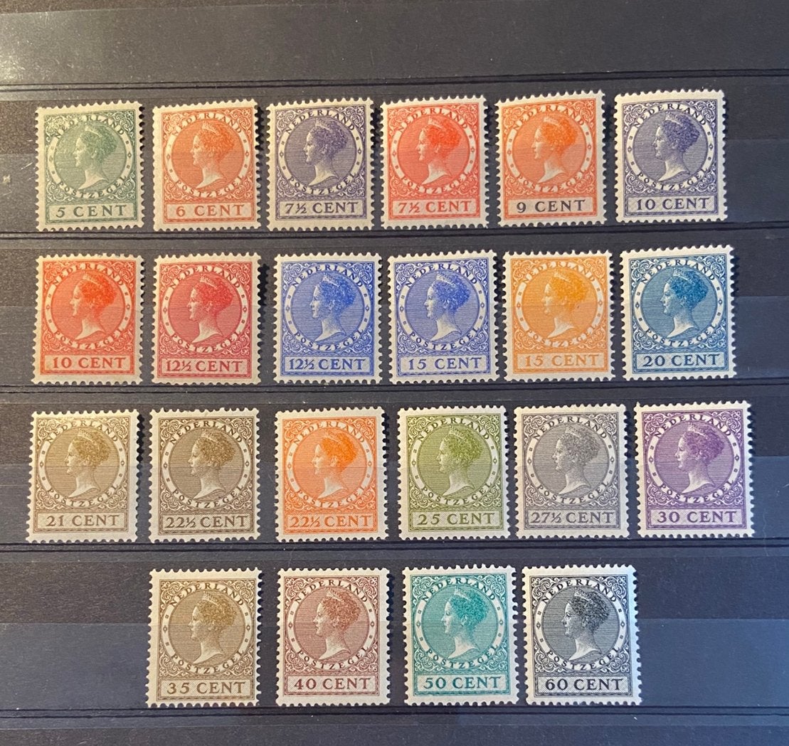 Nederland nvph 177-198 Veth mooi ongebruikt, Ophalen of Verzenden, T/m 1940, Postfris