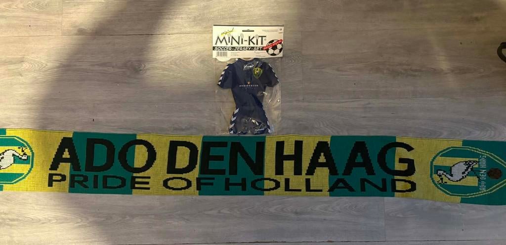ADO Den Haag Sjaal + Minidress, Ophalen of Verzenden, Nieuw, Overige binnenlandse clubs, Vaantje of Sjaal