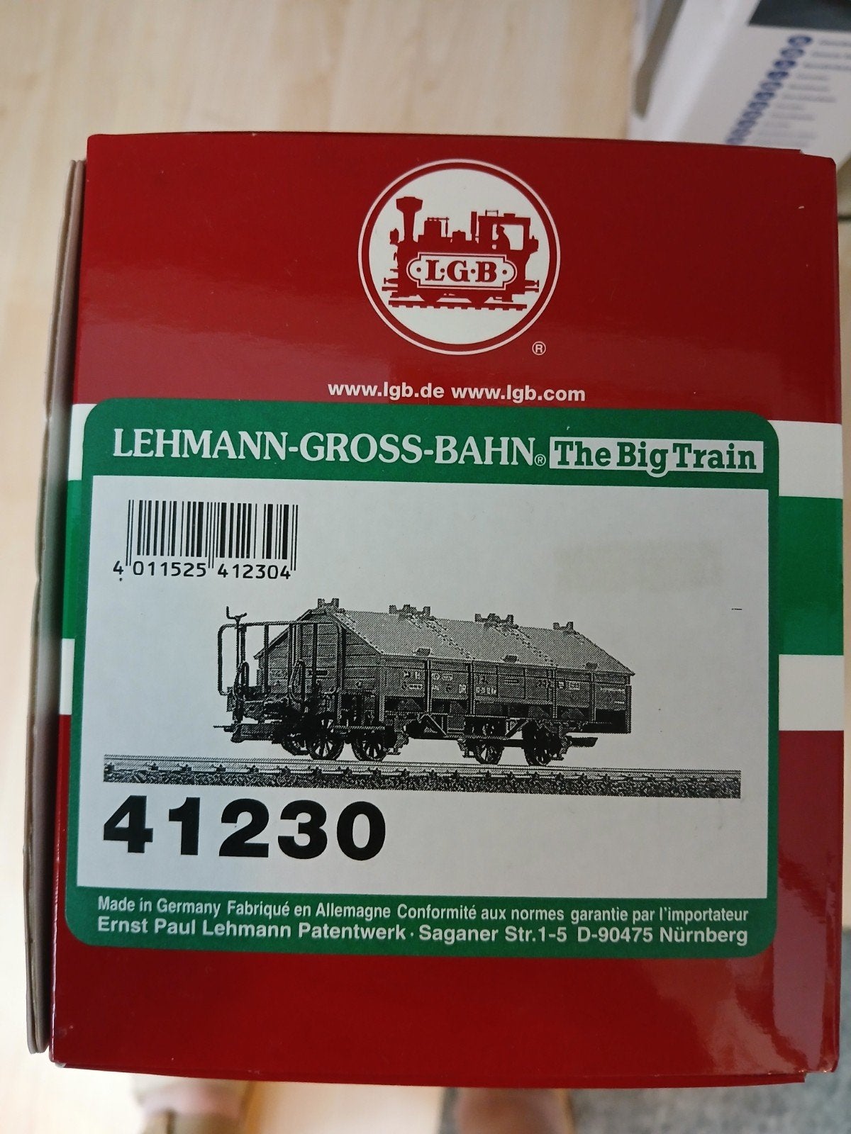 LGB 41230 Klapdeselwagon - Nieuw in originele doos, Gelijkstroom, Ophalen of Verzenden, LGB, Nieuw