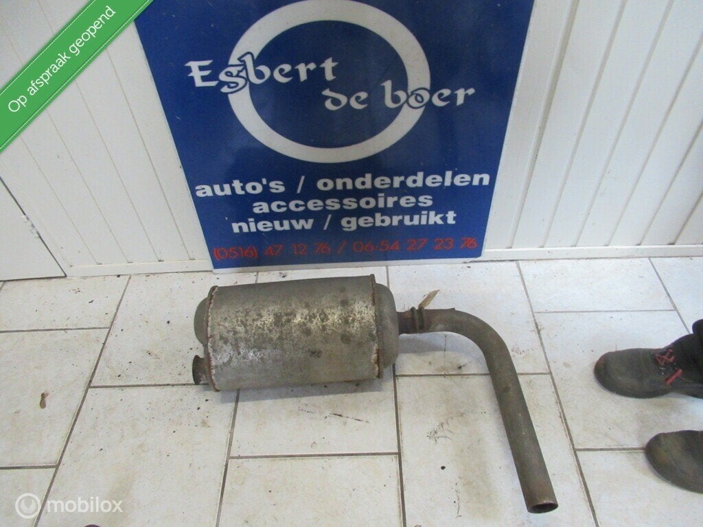 Uitlaat einddemper Renault Trafic bouwjaar 1987 t/m 1999, Gebruikt, Ophalen of Verzenden