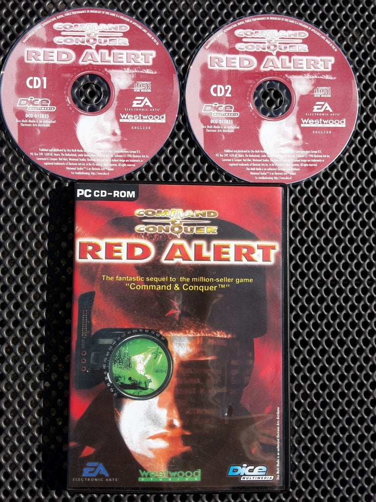 PC Game - Command & Conquer Red Alert - C&C Game Strategy, Spelcomputers en Games, Games | Pc, 1 speler, Ophalen of Verzenden