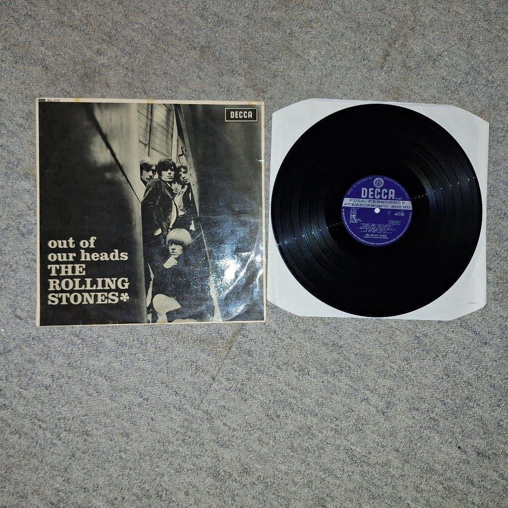 rolling stones - out of our heads UK, Cd's en Dvd's, Vinyl | Rock, Ophalen of Verzenden, Gebruikt, 12 inch, Poprock