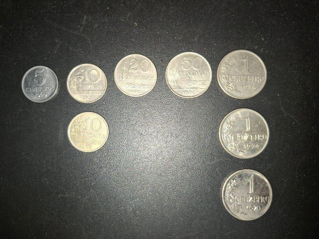 braziliaanse munten, Postzegels en Munten, Ophalen of Verzenden, Noord-Amerika, Losse munt
