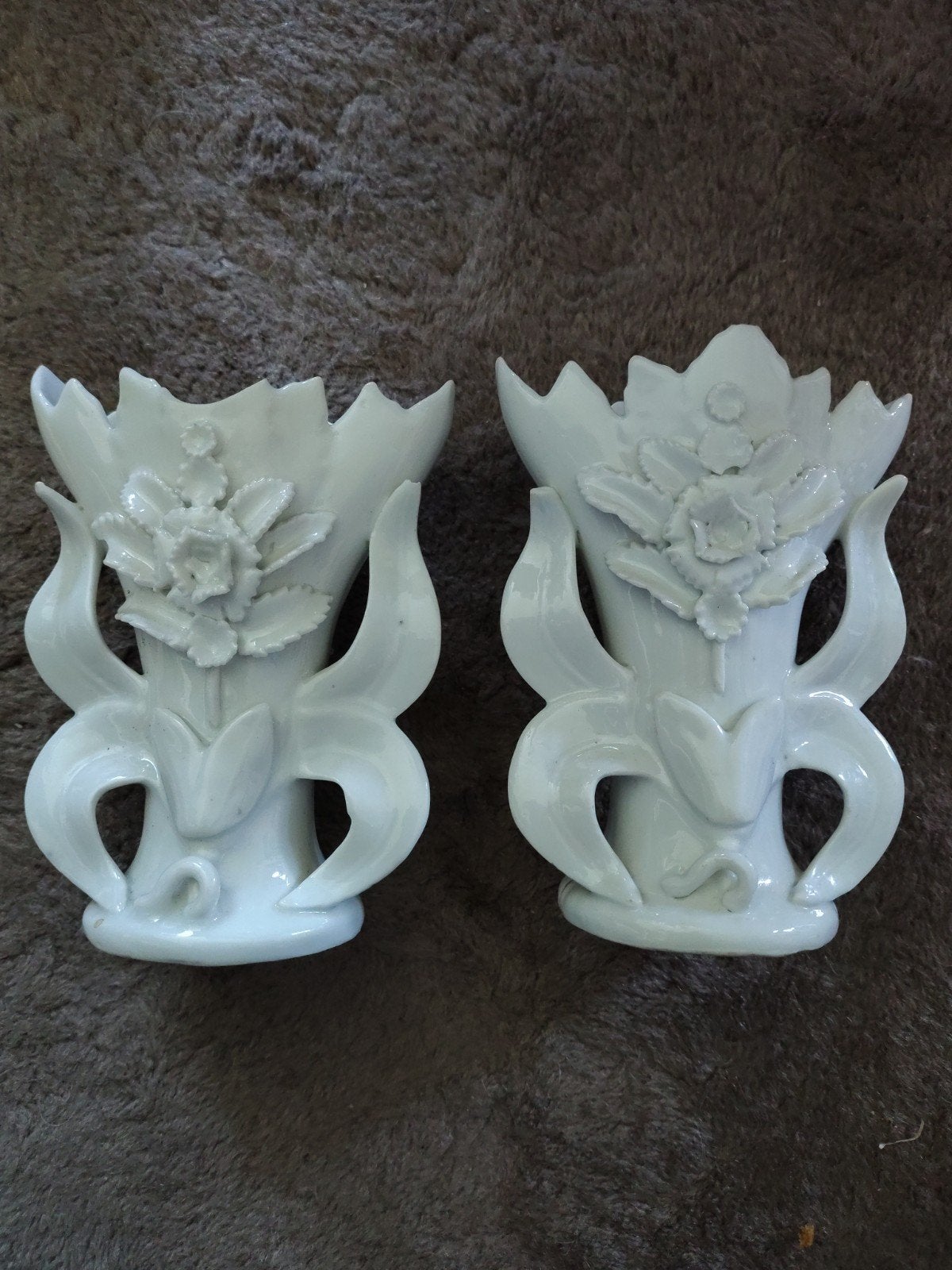 Porseleinen Bruidsvazen / Spill Vases (Thüringen ca., Ophalen of Verzenden