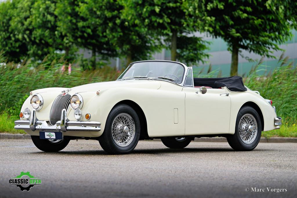 Jaguar XK, Auto's, Jaguar, Bedrijf, XK, Lederen bekleding, Benzine, Cabriolet, Handgeschakeld, Wit