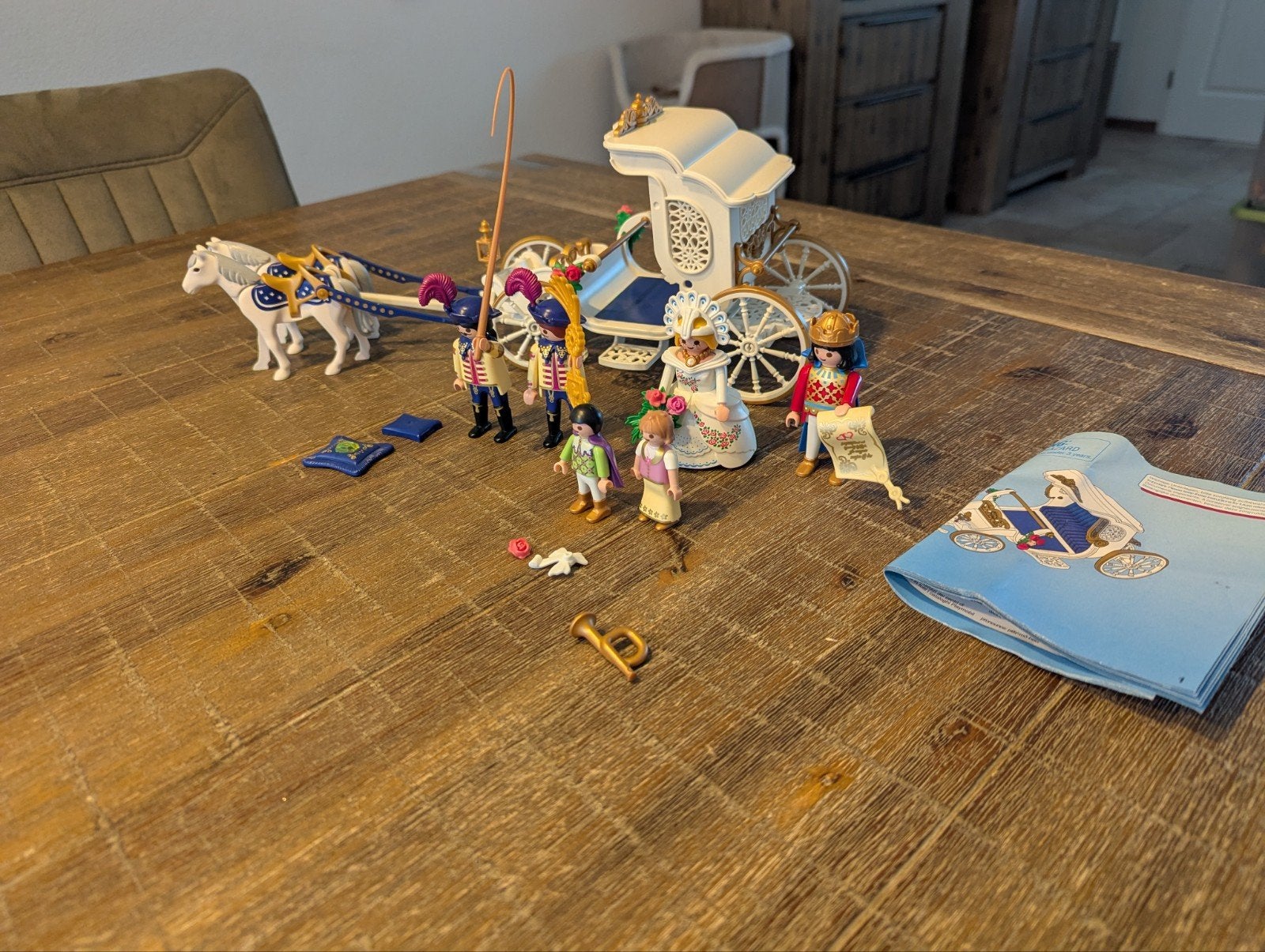 Playmobil Koninklijke Bruidskoets 4258, Kinderen en Baby's, Gebruikt, Complete set, Overige typen, Ophalen of Verzenden