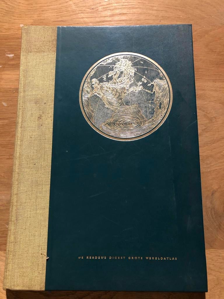 De Reader's Digest Grote Wereldatlas - Vintage Atlas, Boeken, Gelezen, Overige atlassen, Ophalen of Verzenden, 1800 tot 2000