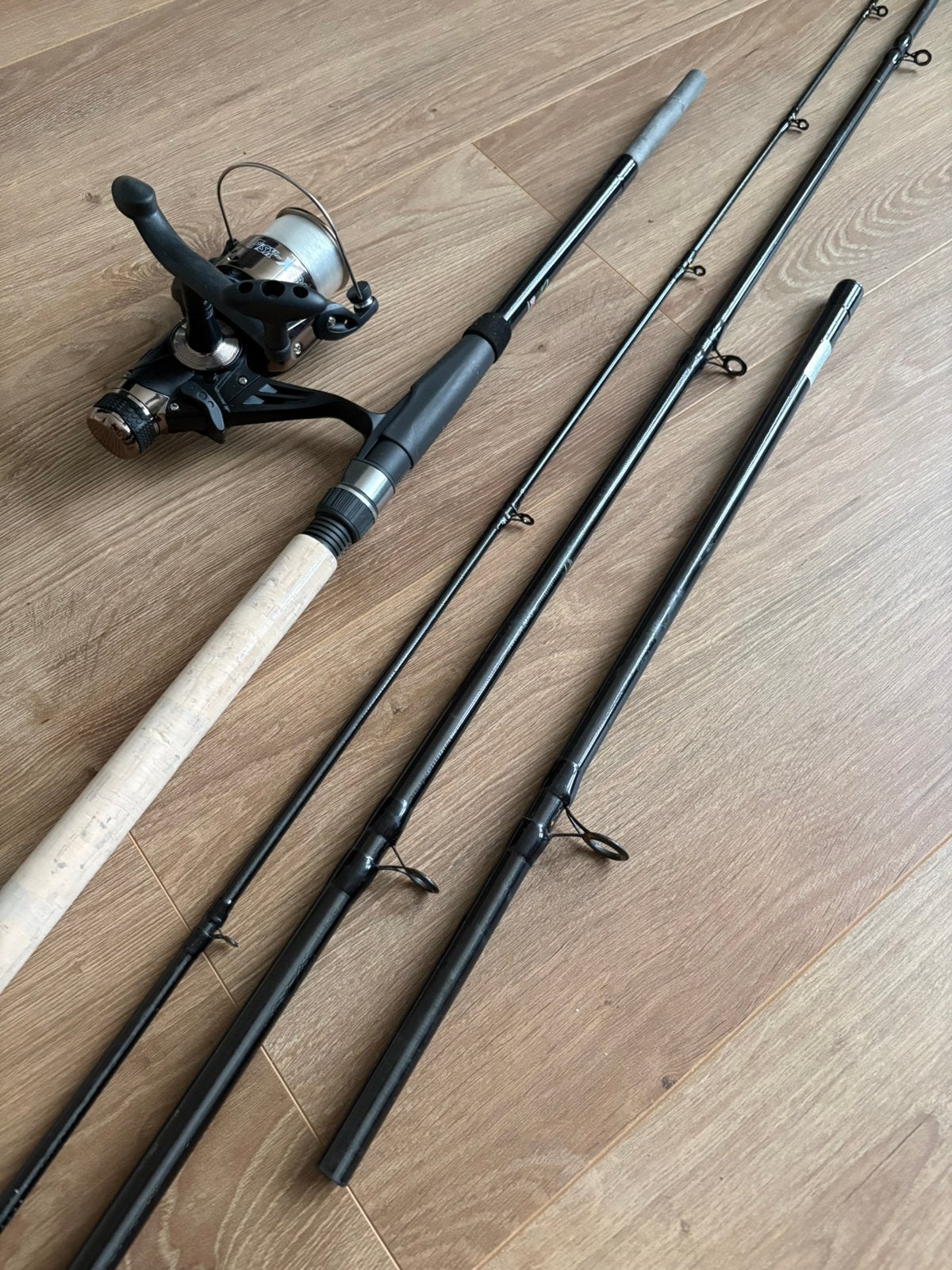 Nieuwe vishengel carp feeder hengel, Ophalen, Nieuw, Complete hengel