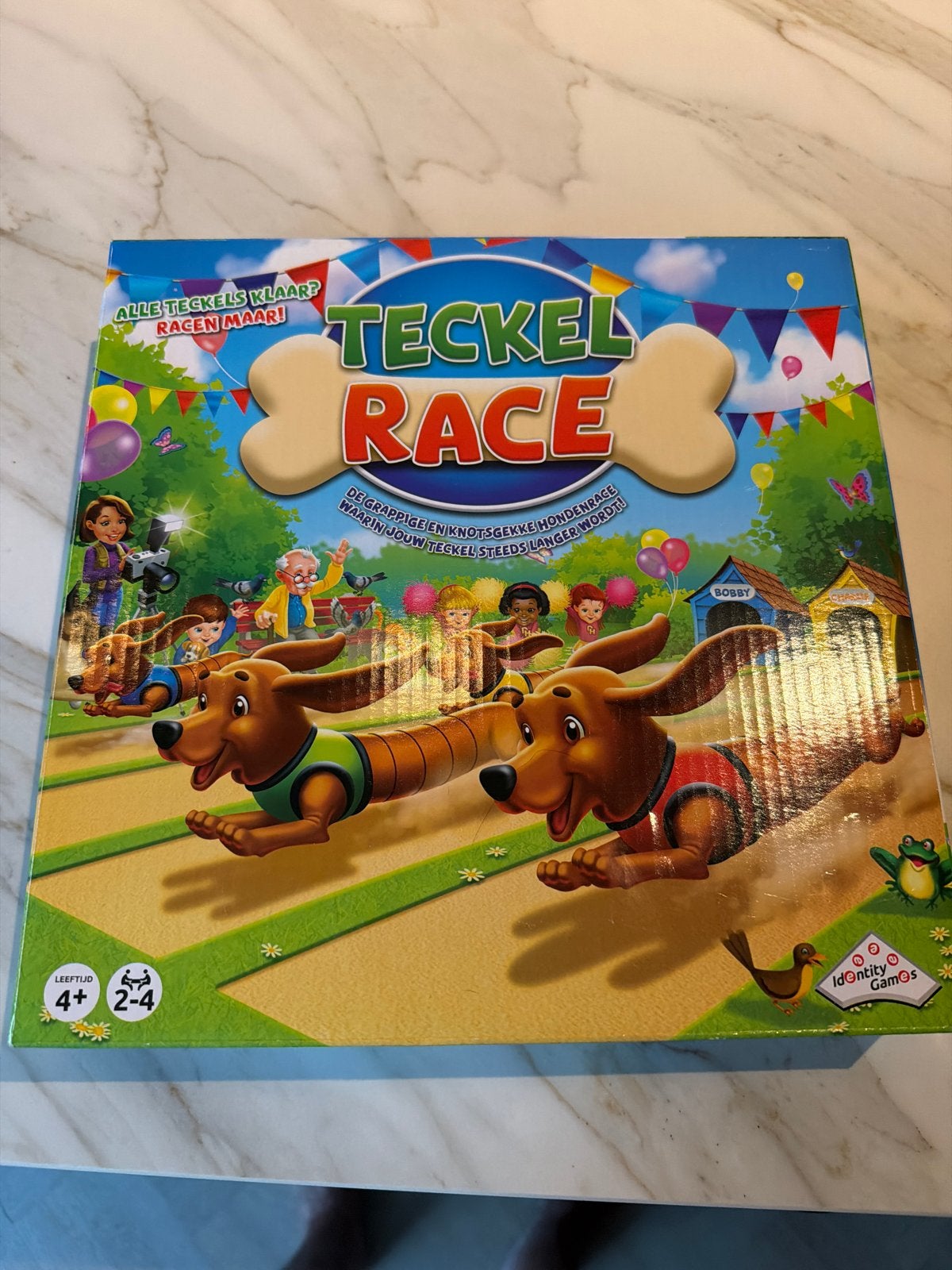 Teckel Race Bordspel - Groeiende Honden Race, Drie of vier spelers, Ophalen of Verzenden, Nieuw