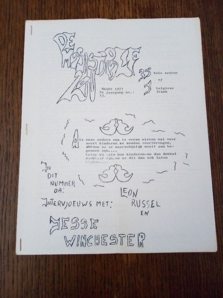 vintage 70's-de magistrale zon nr.13 *1971*- turn on 70, Ophalen of Verzenden, Gelezen, Overige typen