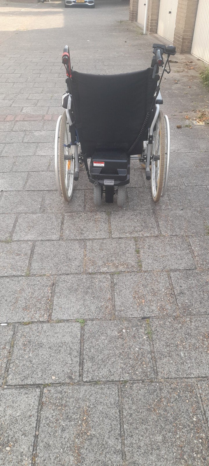 elektrische rolstoel duw ondersteuning, Ophalen, Gebruikt