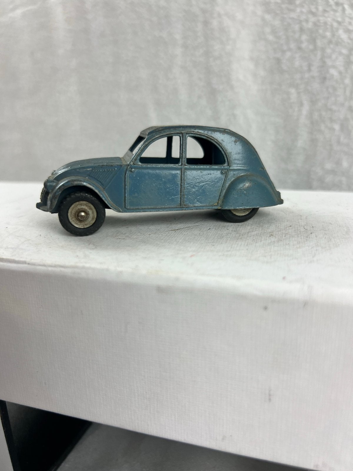 Vintage Dinky Toys Citroën 2CV - Blauw Diecast Model, Ophalen of Verzenden, Gebruikt