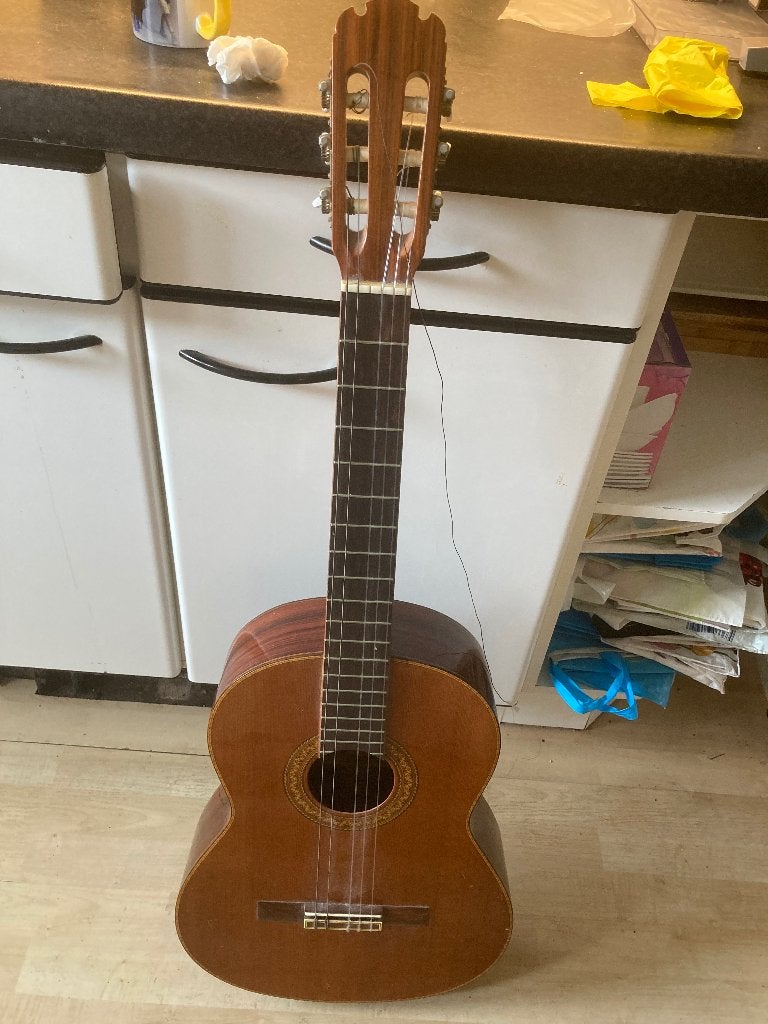 Akoestische gitaar merk Ibanez, Muziek en Instrumenten, Ophalen, Gebruikt, Klassieke of Spaanse gitaar