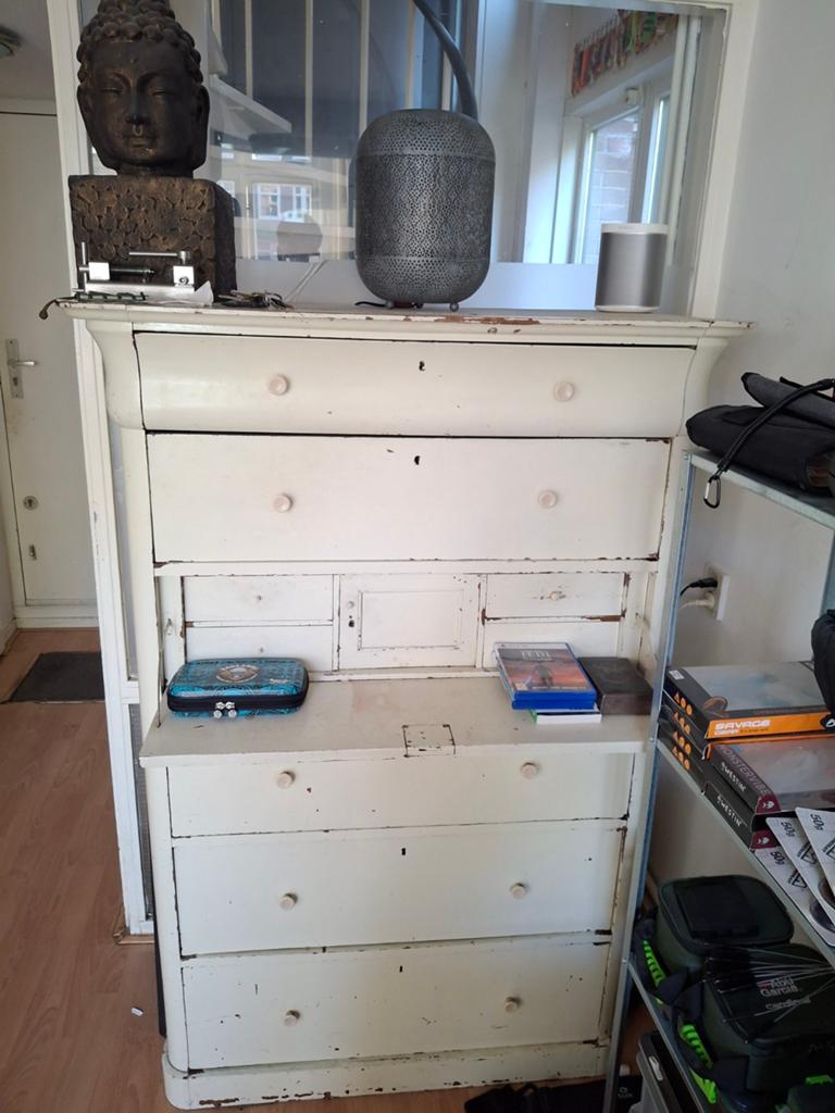 Antiek secretaire bureau met lades - Opknapper, Ophalen