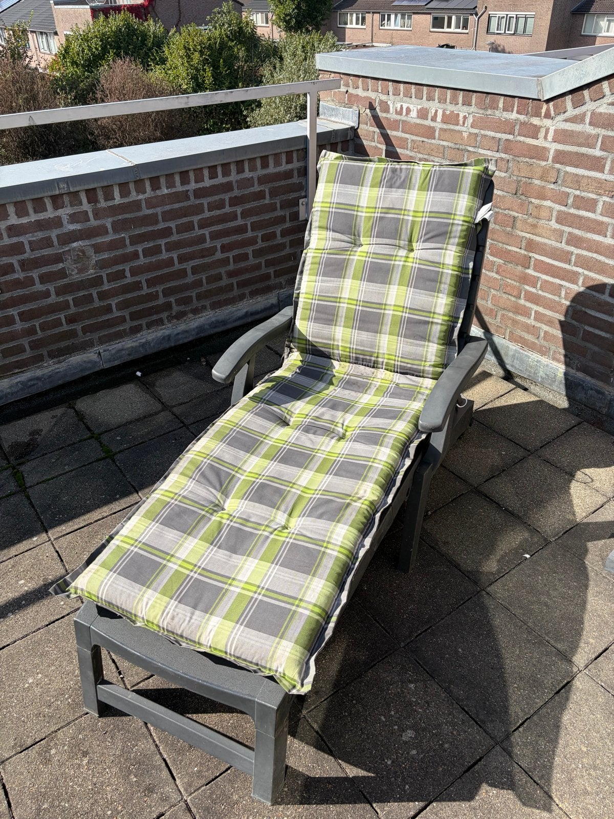 Hartman ligbed verstelbaar, Tuin en Terras, Ophalen, Gebruikt, Kunststof, Verstelbaar