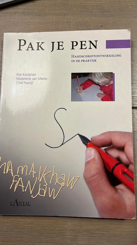 Pabo studieboek - Pak je pen, E. Kooijman; M. van Mierlo; C. Natzijl, Zo goed als nieuw, Alpha, HBO