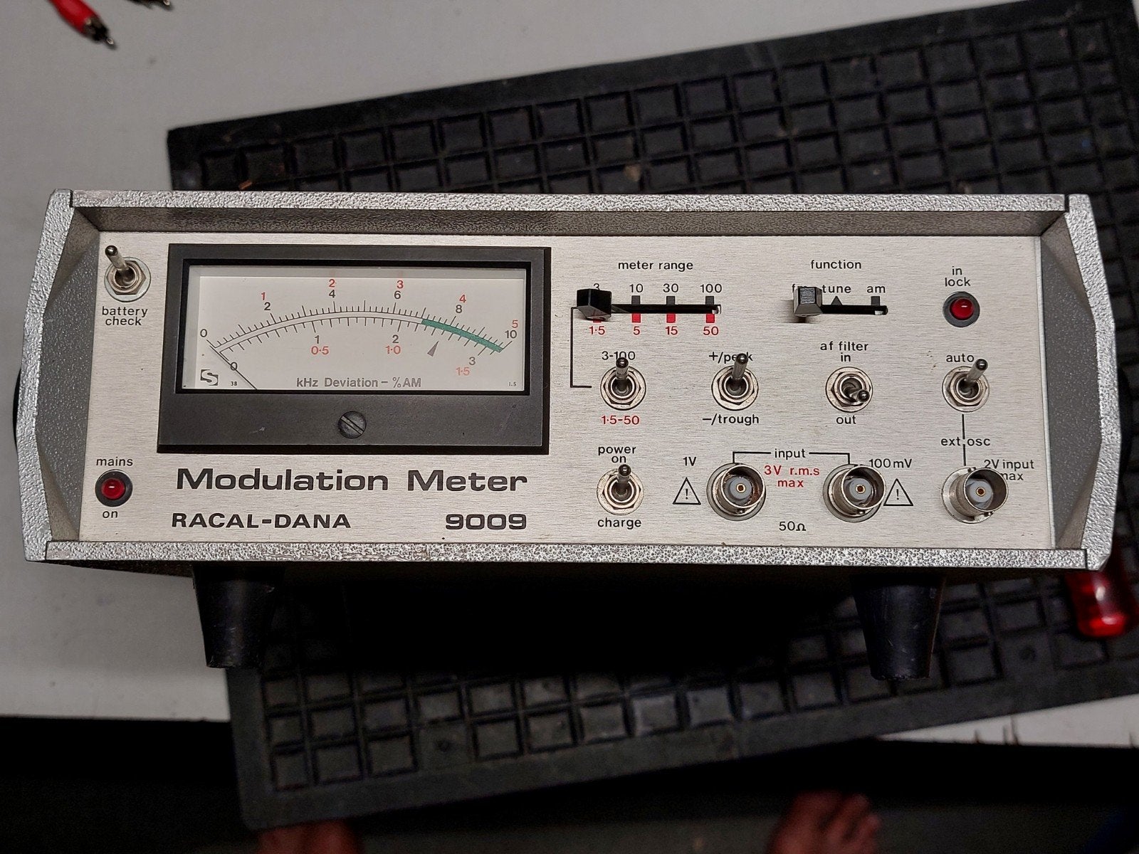 racal-dana modulation meter 9009, Ophalen of Verzenden, Zo goed als nieuw