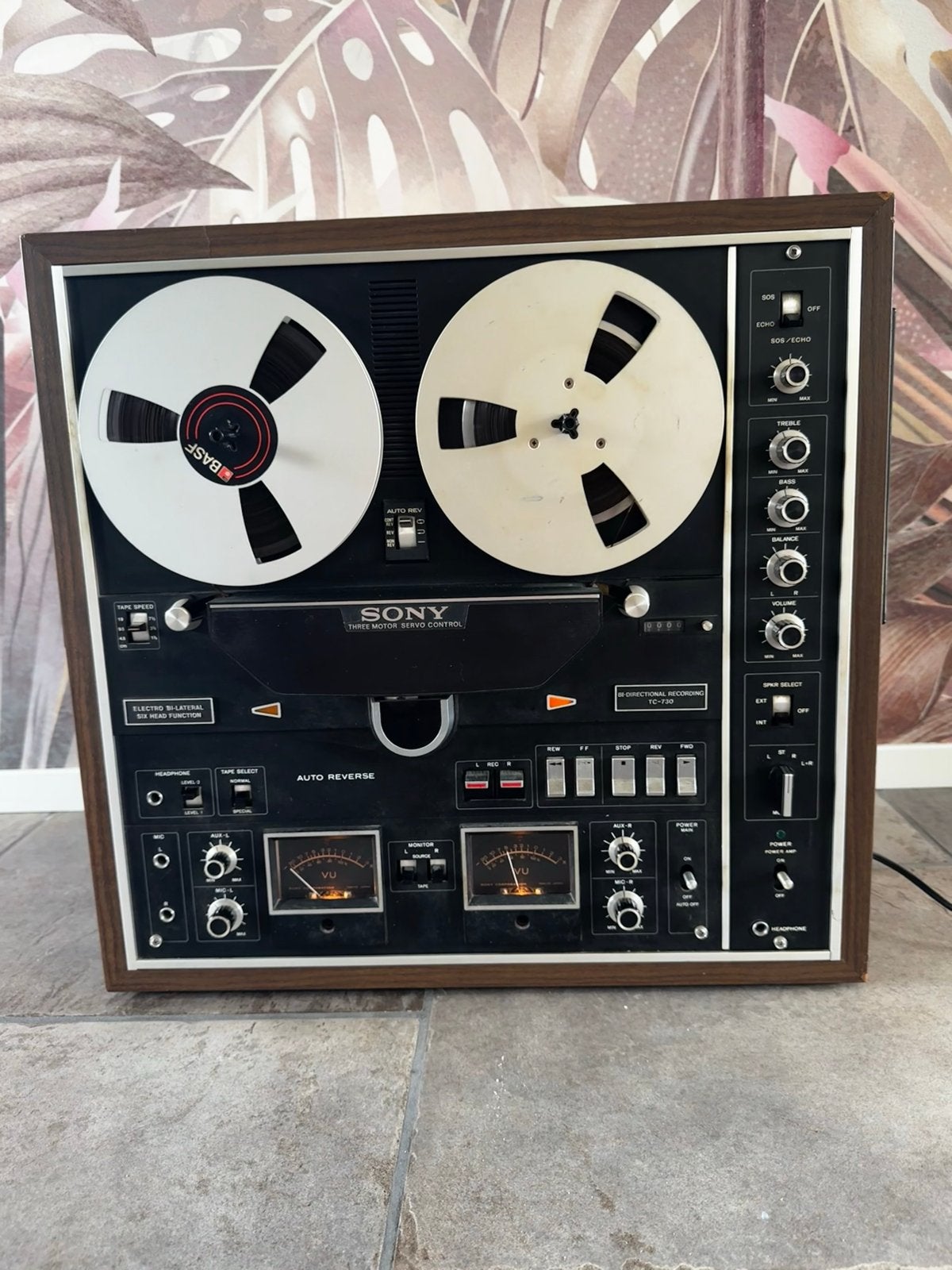 Vintage Sony TC-730 Bandrecorder met banden en documentatie, Audio, Tv en Foto, Ophalen, Bandrecorder, Met banden