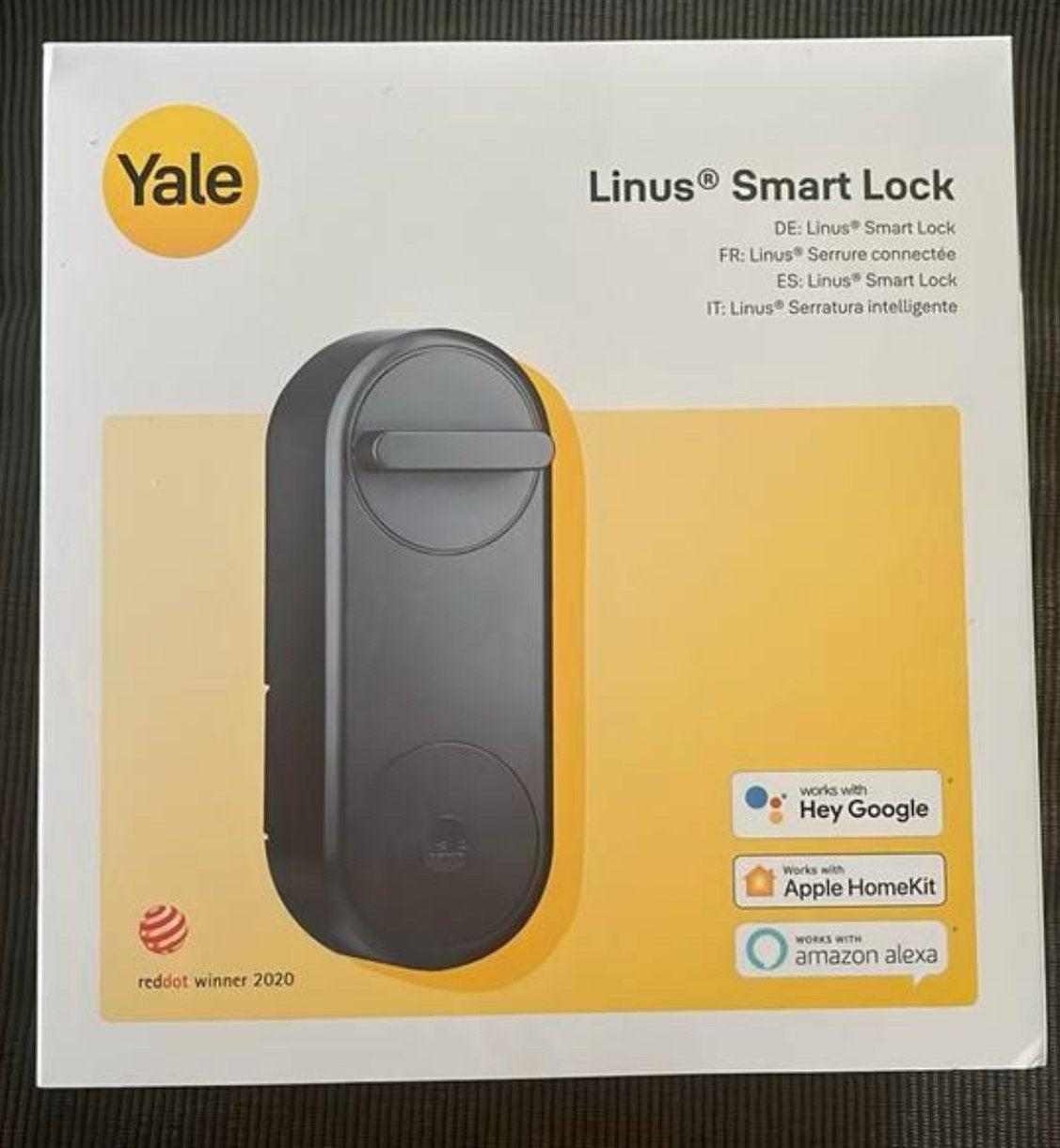 Yale Linus Smart Lock + Smart Keypad + ConnectX Wi-Fi Bridge, Ophalen of Verzenden, Zo goed als nieuw, Overige materialen, Slot