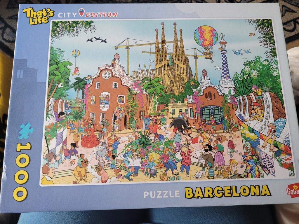 That's life puzzel barcelona #931611, Ophalen of Verzenden, 500 t/m 1500 stukjes, Zo goed als nieuw, Legpuzzel