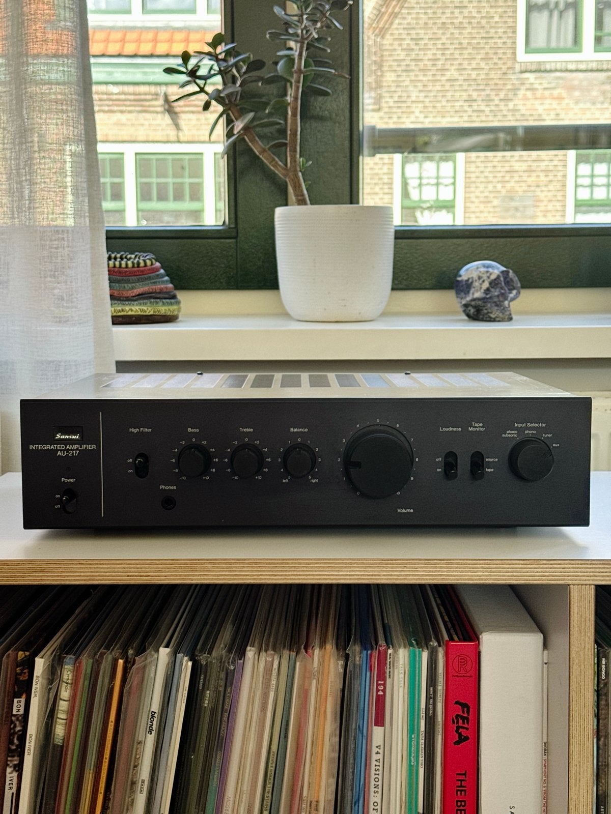 Sansui AU-217 Geïntegreerde Versterker, Gebruikt, 60 tot 120 watt, Stereo, Ophalen