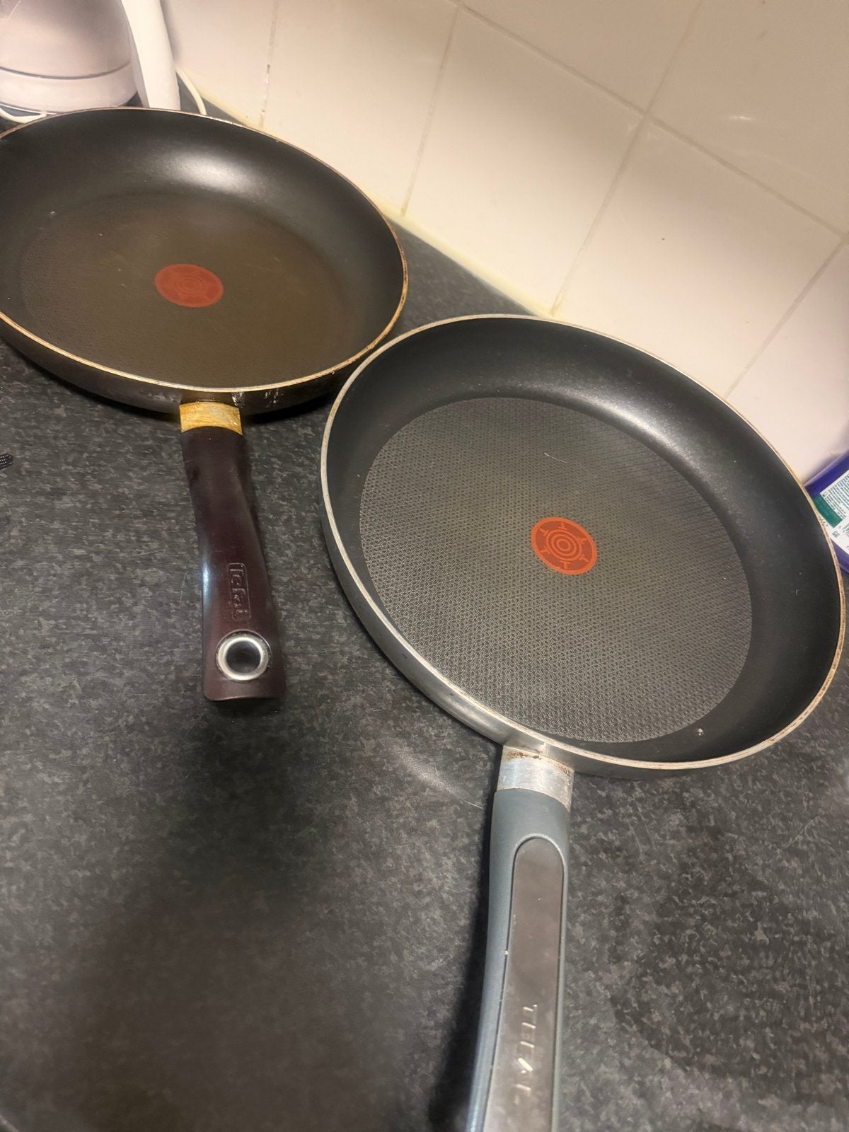 Tefal Koekenpannen - Set van 2, Antiaanbaklaag, Ophalen of Verzenden, Overige materialen, Koekenpan